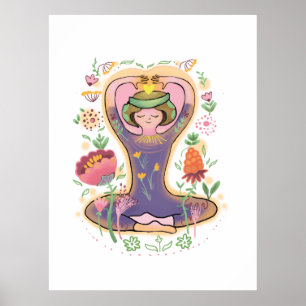 Meditationstag Poster