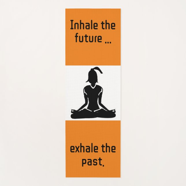 Meditationsübungen Yogamatte (Vorderseite)