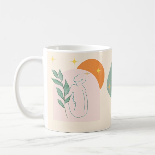 Meditationszeit  kaffeetasse (Links)