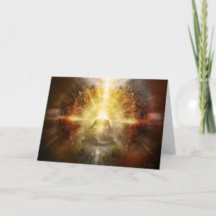 Meditator Brown Karte