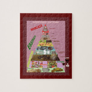 Mediterrane Ernährung Puzzle