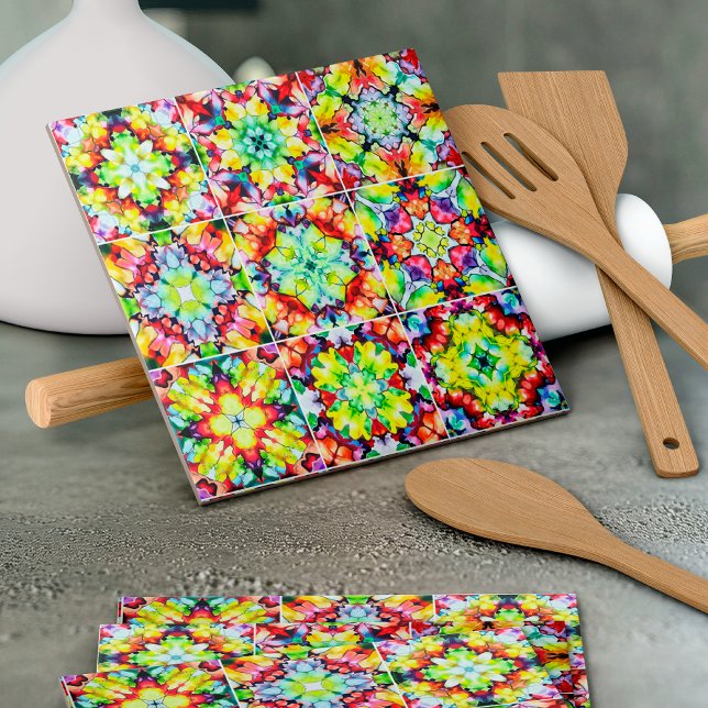 mediterrane Fliesen, alkoholfarbene Fliesen, Majol Fliese (Von Creator hochgeladen)