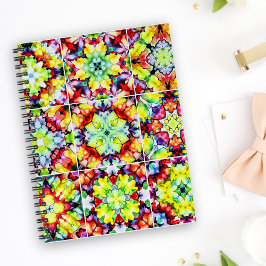 mediterrane Fliesen, alkoholfarbene Fliesen, Majol Notizbuch