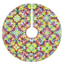 mediterrane Fliesen, alkoholfarbene Fliesen, Majol Polyester Weihnachtsbaumdecke