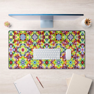 mediterrane Fliesen, alkoholfarbene Fliesen, Majol Schreibtischunterlage