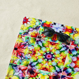 mediterrane Fliesen, alkoholfarbene Fliesen, Majol Strandtuch