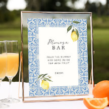 Mediterrane Fliesen Amalfi Capri Mimosa Bar