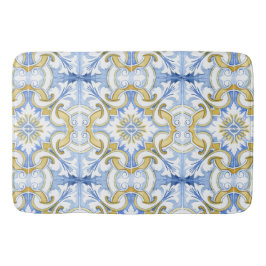 mediterrane Fliesen, Majolika, sizilianischer Stil Badematte