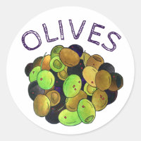 Mediterrane gemischte Oliven Griechische Kalamata