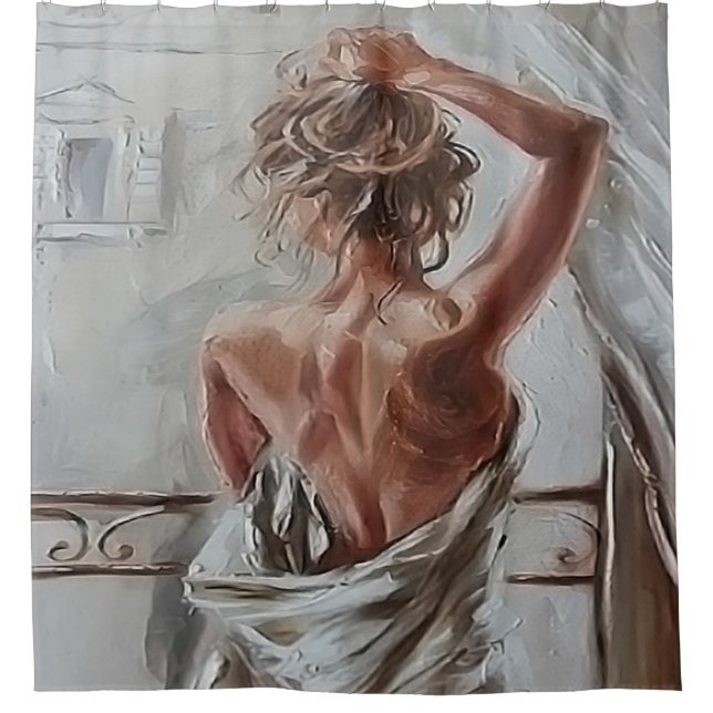 Mediterranean Breeze Duschvorhang (Vorderseite)