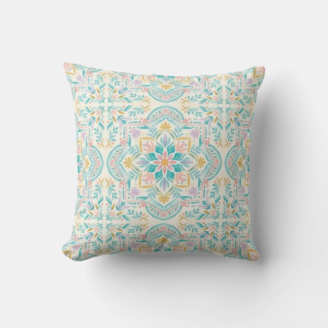 Mediterranean Decorative Throw Pillow Kissen (Vorderseite)