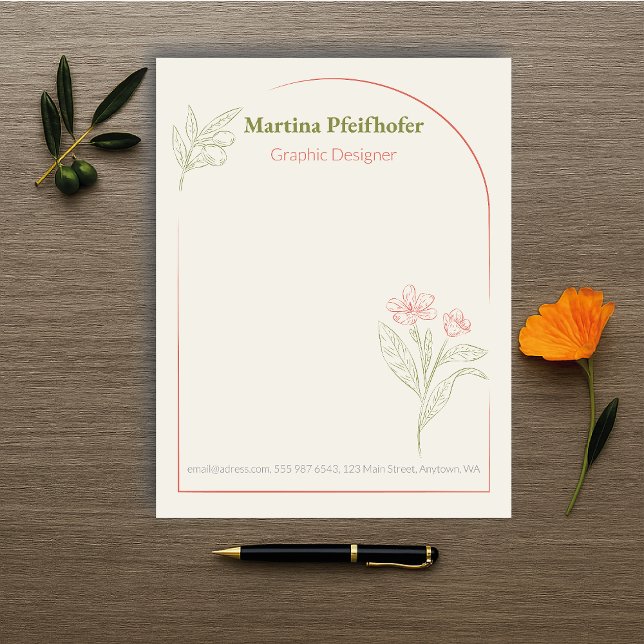 Mediterranean & Elegant Briefbogen (Von Creator hochgeladen)