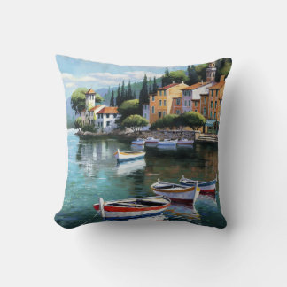 Mediterranean Harbor Serenity Kissen