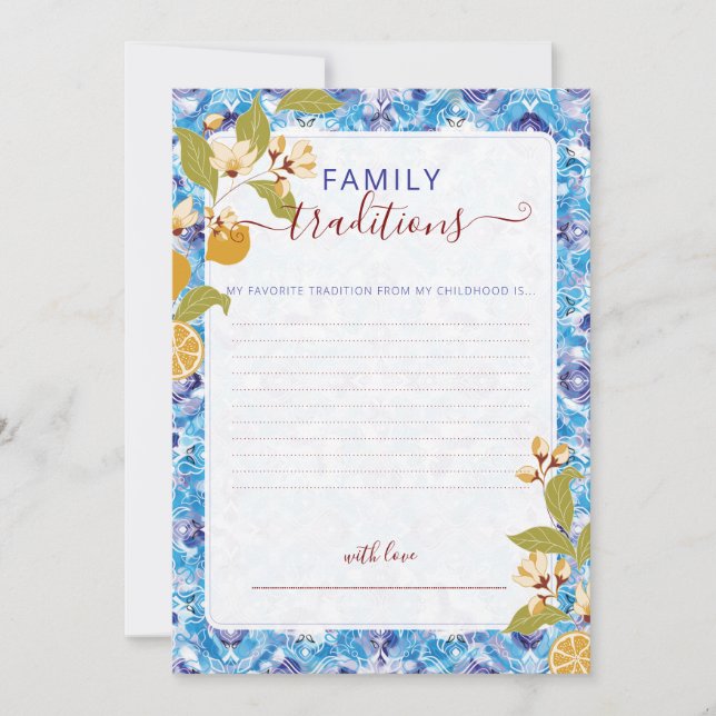 Mediterranean Lemon Amalfi Coast Baby Shower Einladung (Vorderseite)