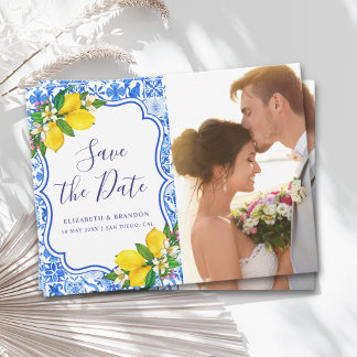 Mediterranean Love: A Wedding Celebration Postkarte