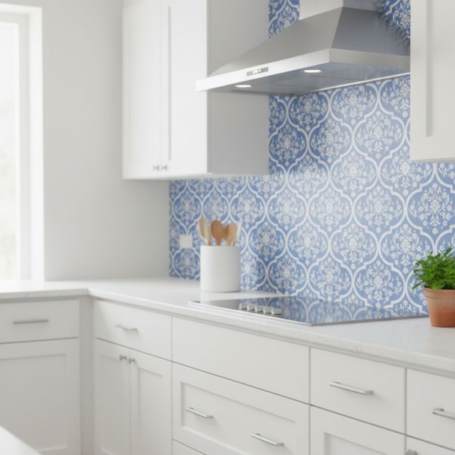 Mediterranean Style Tile with Geometric Pattern Fliese (Von Creator hochgeladen)