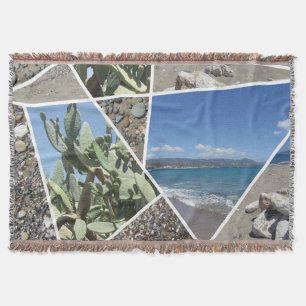 Mediterranes Collage Design Decke