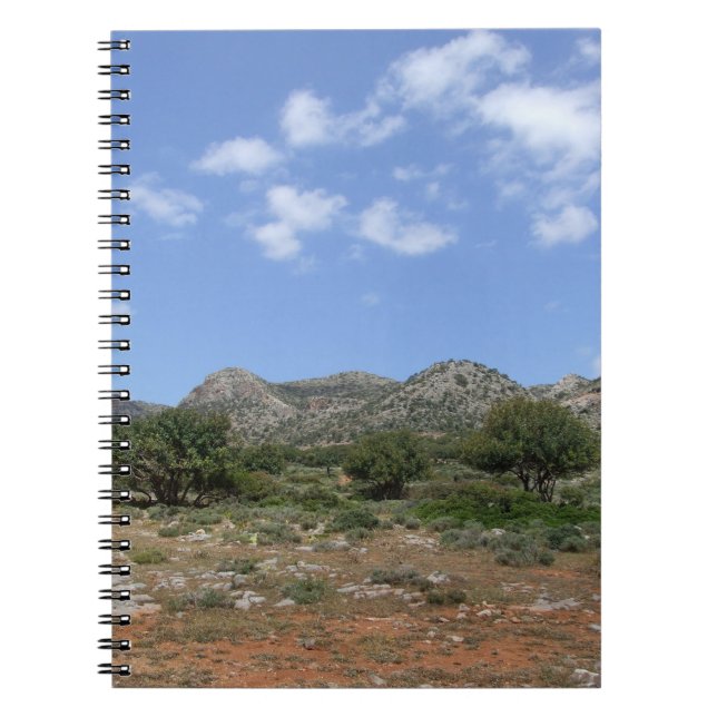 Mediterranes Notebook Notizblock (Vorderseite)