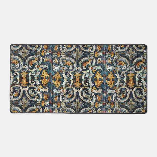 Mediterranes Tile Masterpiece Schreibtischunterlage (Vorderseite)