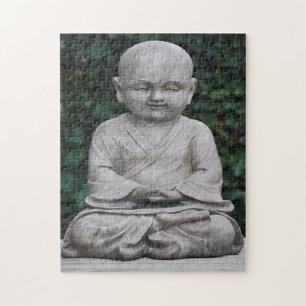 Meditieren des Buddah Statuen-Fotos Puzzle