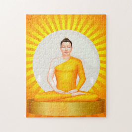 Meditieren des Buddha-Puzzles Puzzle