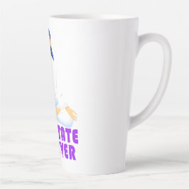 Meditieren für immer milchtasse