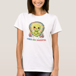 Meditierende Alien-Schwingungen sind unsterbliche  T-Shirt
