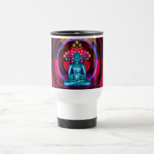 Meditierende Buddha-Reise-Tasse Reisebecher