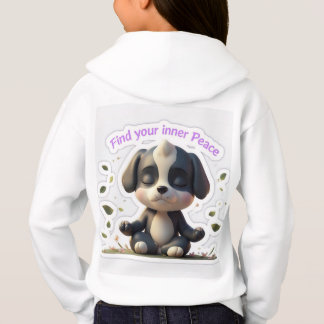 Meditierende Katze Hoodie