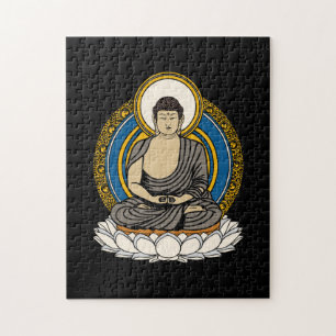 Meditierender Buddha Dhyana Mudra Puzzle
