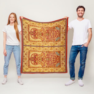 Medium 2-Personen-Waschbares muslimisches Gebet Ru Fleecedecke