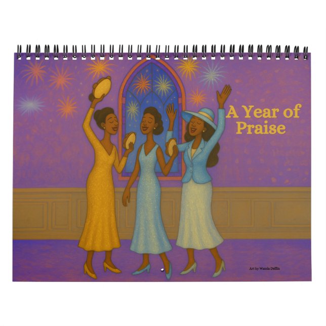 Medium African American Praise Calendar Kalender (Titelbild)