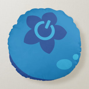 Medium-Beeren-rundes Wurfs-Kissen Rundes Kissen