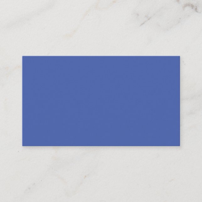 Medium Blue #445EAA, verblasst blau Terminkarte (Vorderseite)