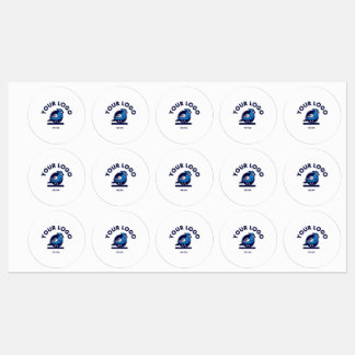 Medium Circle Adhesive / Waterproof Label Etiketten