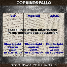 MEDIUM - Hintergrund für die Kalligraphische Hands Seidenpapier