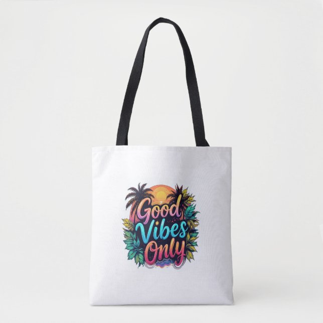 Medium Printed Tote Bag – Eco-Friendly Canvas Shop (Vorderseite)