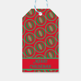 Medium Sized Red/Green Gift Bag Geschenkanhänger