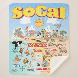 Medium SoCal Sherpadecke