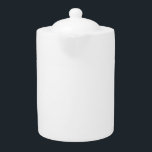 Medium Teapot<br><div class="desc">Dieses Design ist minimalistisch und kann leicht mit Ihrem Foto und Text aktualisiert werden. Wenn Sie Hilfe benötigen, kontaktieren Sie mich bitte über den unten stehenden Massageknopf und ich werde Ihnen gerne weiterhelfen.</div>