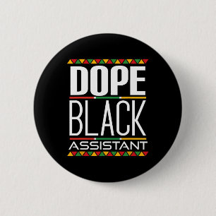 Medizin Black Istant Black History Montag Button