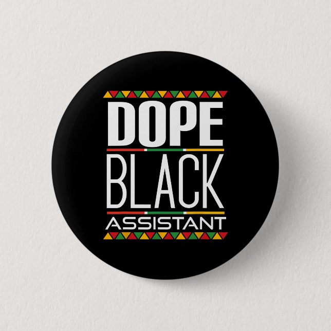 Medizin Black Istant Black History Montag Button (Vorderseite)