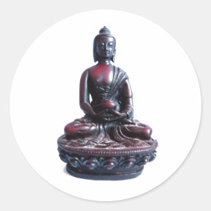 Medizin Buddha Runder Aufkleber