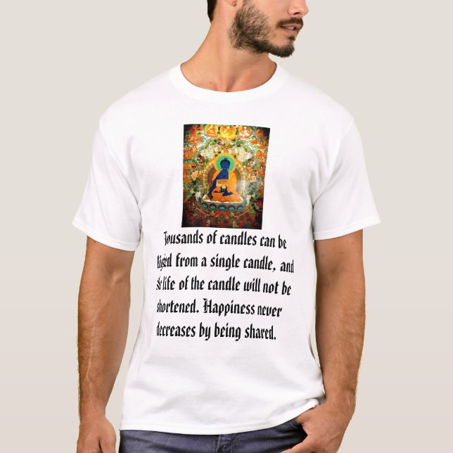 Medizin Buddha T-Shirt (Vorderseite)