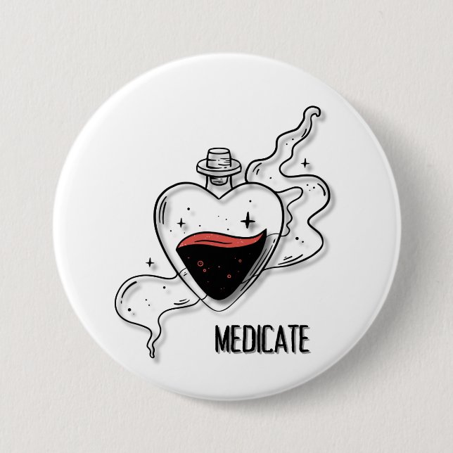 Medizin Button (Vorderseite)