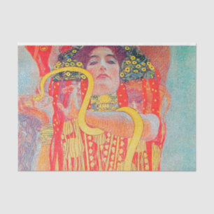 Medizin durch Gustav Klimt, Kunst nouveau, Vintag, Seidenpapier