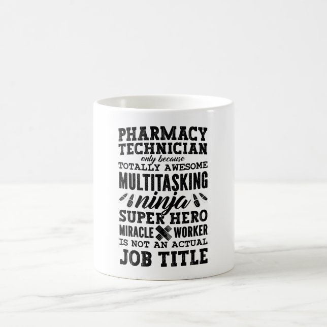 Medizin Held Tech Apotheker Apothekenassistent Kaffeetasse (Mittel)
