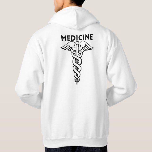 Medizin Hoodie (Rückseite)