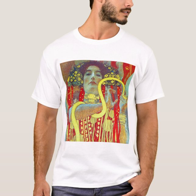 Medizin II Gustav Klimt T-Shirt (Vorderseite)