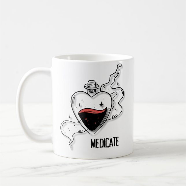 Medizin Kaffeetasse (Links)